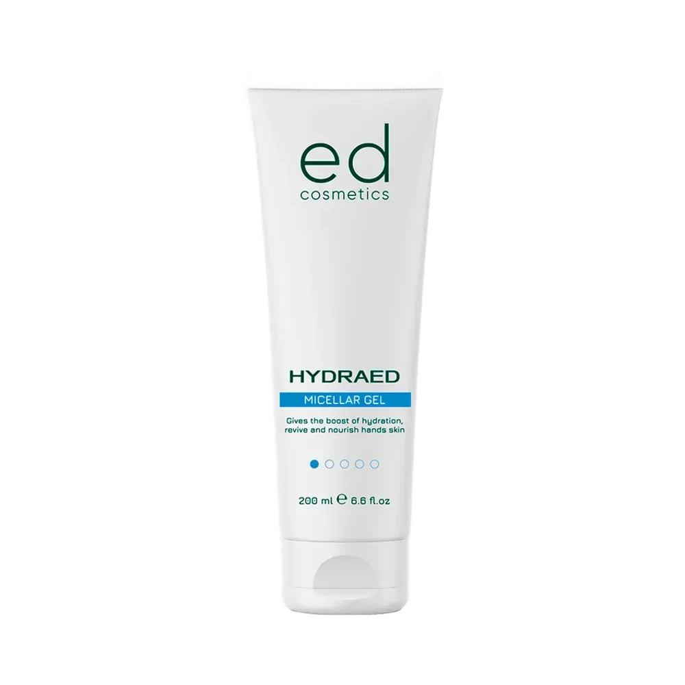 Мицеллярный очищающий гель HYDRAED MICELLAR GEL ED Cosmetics, 200 мл Днепр - изображение 1