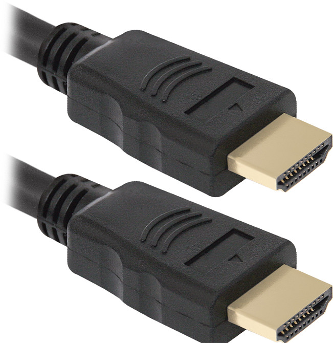 Кабель HDMI M - M, 3.0 м, V1.4, Defender, чорний, HDMI-10 Винница - изображение 2