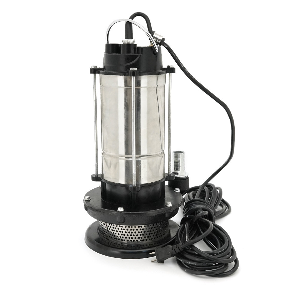 Погружающий насос, 2200W, 220V, до 5 м3/ч, подъем до 35 м, 25мм, нержавеющая сталь, 400х220х220 мм, 9.580 кг. + переходник Киев - изображение 3