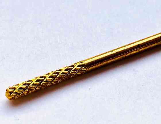 Насадка на фрезер твердосплавна хрестоподібна середня насічка, вузький барабанчик. Київ