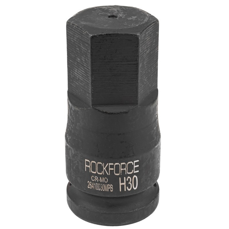 Головка-бита ударна 6-гранна 30 мм, 3/4" ROCKFORCE RF-26410030MPB Одеса - фото 1