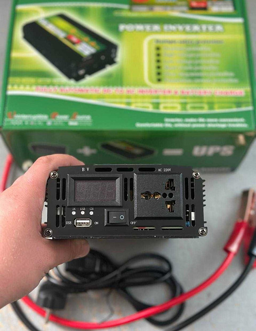 Гібридний Инвертор с зарядкой. Преобразователь 12- Київ - фото 4