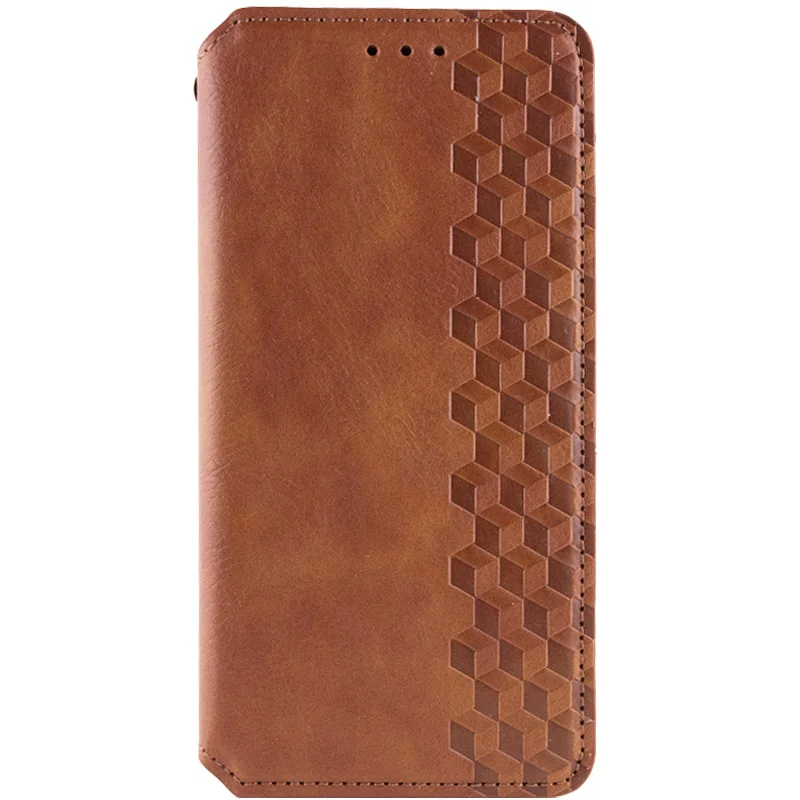 Чохол-книжка для смартфона Rubic Leather for Xiaomi Redmi Note 13 Pro 5G/POCO X6 5G Brown Київ - фото 1