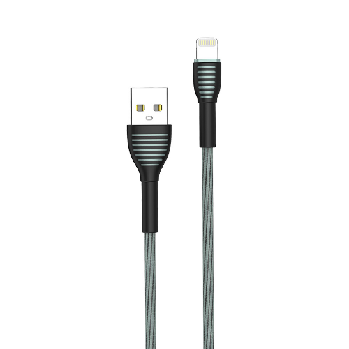 Кабель USB Lightning ColorWay CW-CBUL041-GR 3,0A 1м сірий Житомир