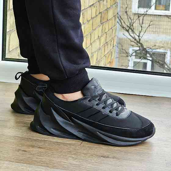 Термо Кроссовки Adidas $harks Мужские Адидас Акулы Черные Еврозима (размеры:41,42,43,44,45) Видео Обзор - 34-3 Днепр