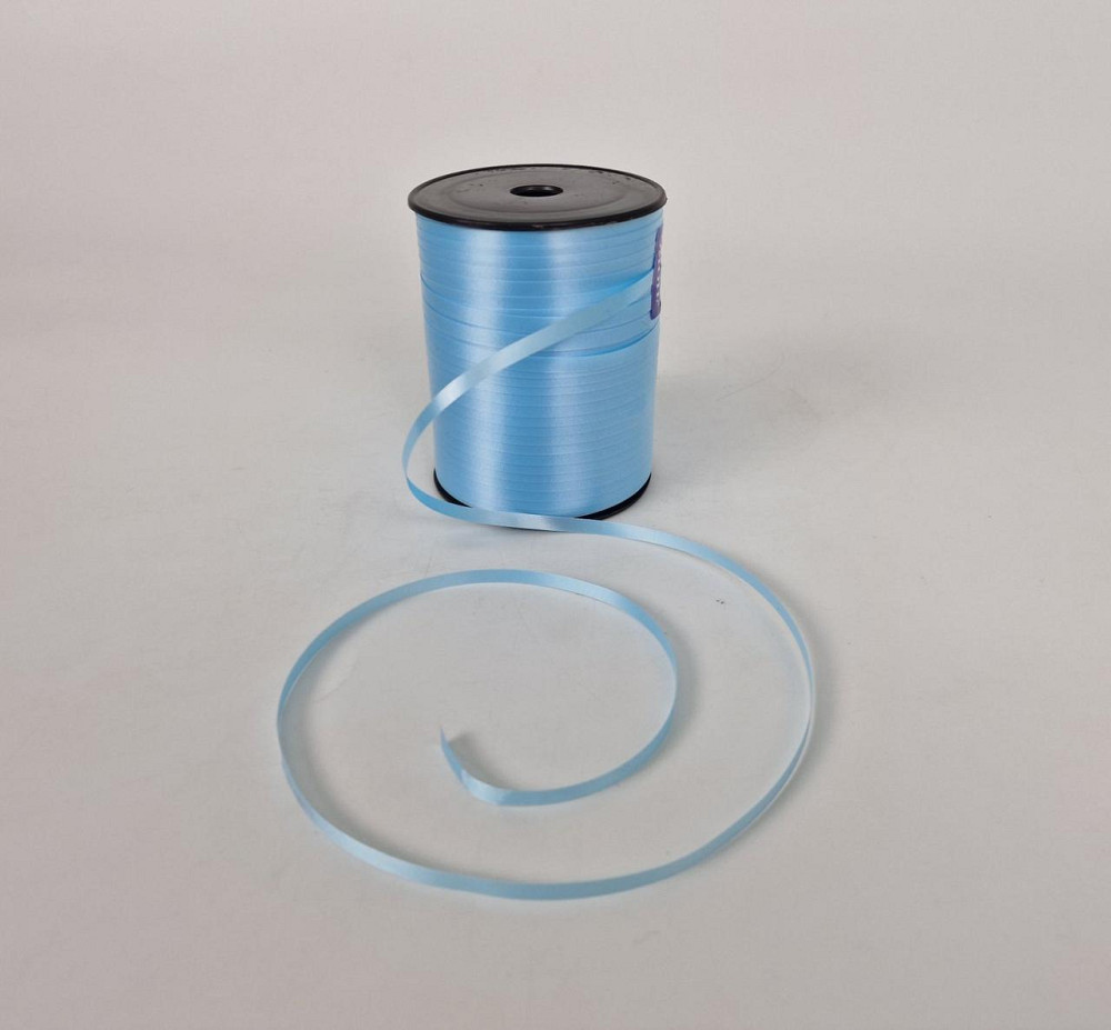 Стрічка для повітряних куль і подарунків 300 метрів блакитна (1 пачка) Харків - фото 1