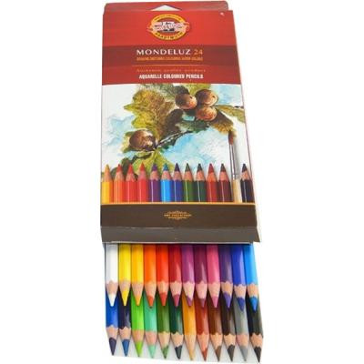 Карандаши цветные Koh-i-Noor Mondeluz акварельные 24 цветов (3718024001KS) Винница - изображение 2