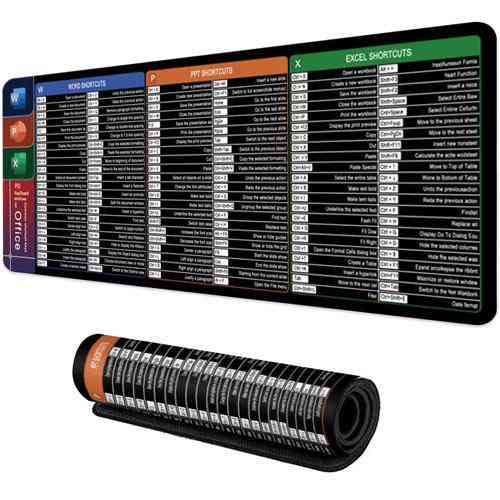 Игровая поверхность, большой коврик для мышки 80x30см, Microsoft Office Киев
