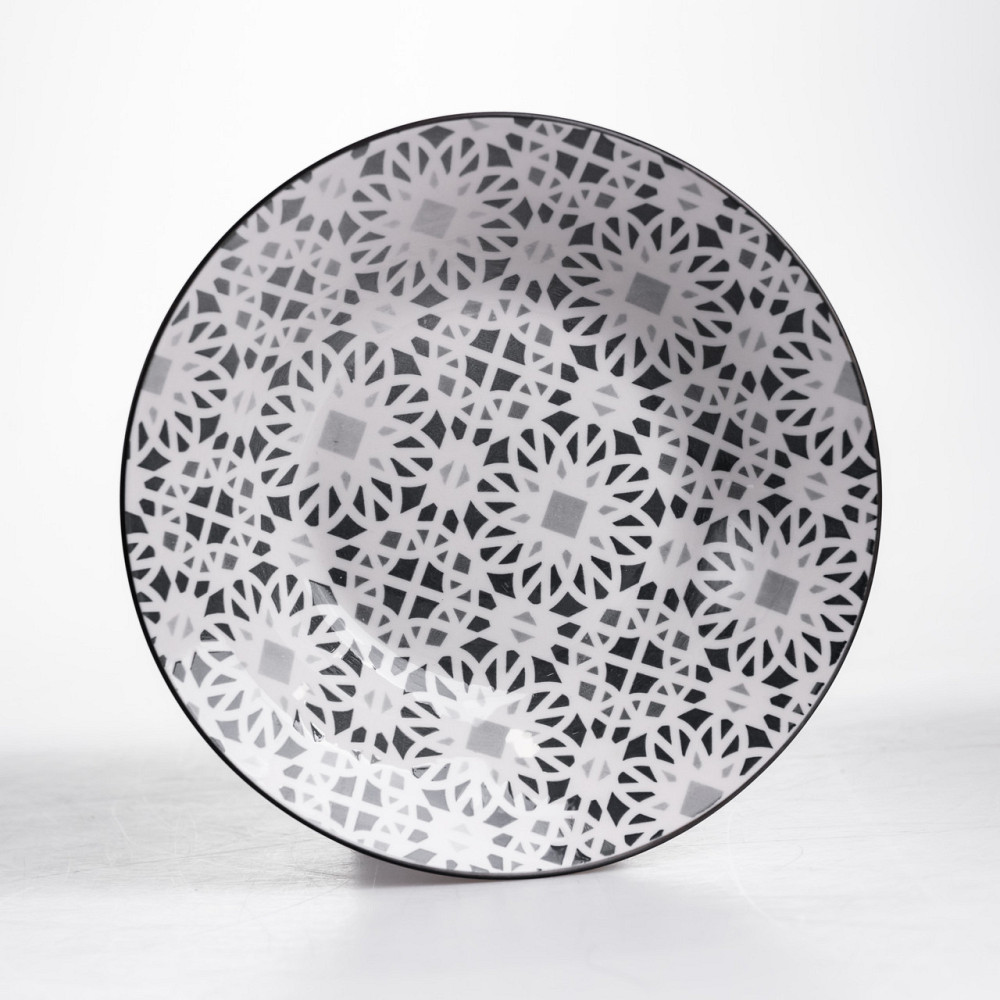 Столовий сервіз на 6 персон 18 предметів набір порцелянових тарілок HP-HK-A2 Коломия - фото 3