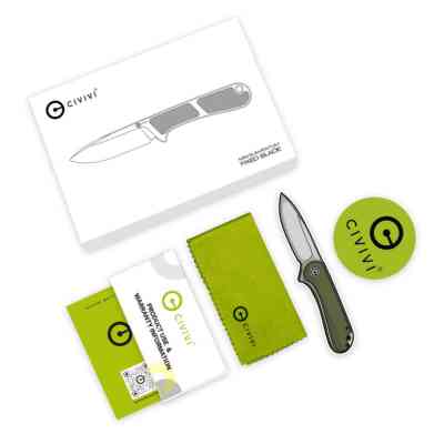 Нож Civivi Mini Elementum Fixed Blade Wood (C23010-4) Винница