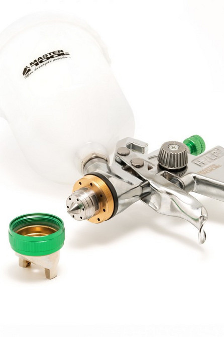 Фарбопульт MASTERTOOL HVLP ВБ 600 мл пластик Ø1.3 мм 150-220 л/хв 3-4 бар тип А 80-8901 Рівне - фото 3