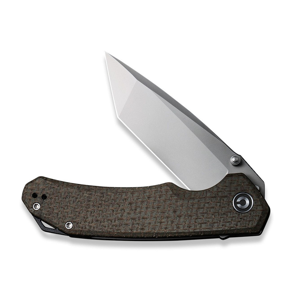 Ніж складаний туристичний Civivi Brazen, (8.8 см) D2 / Micarta зелений Київ - фото 7