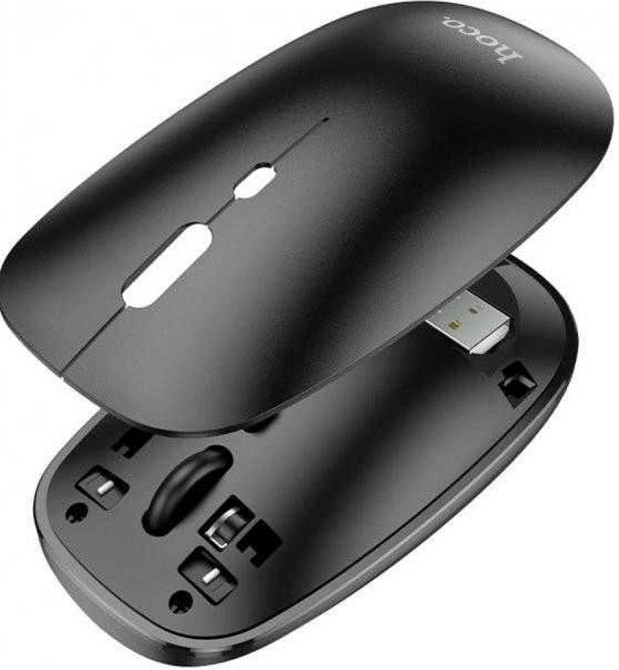 Бездротова комютерна Миша: HOCO GM15+BT Black. Київ - фото 6