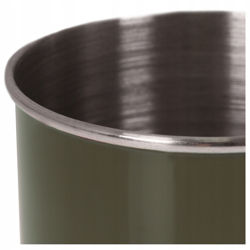 Туристична кружка з карабіном 500 мл Mil-Tec (14608202) Нержавіюча сталь Нововолинськ - фото 4