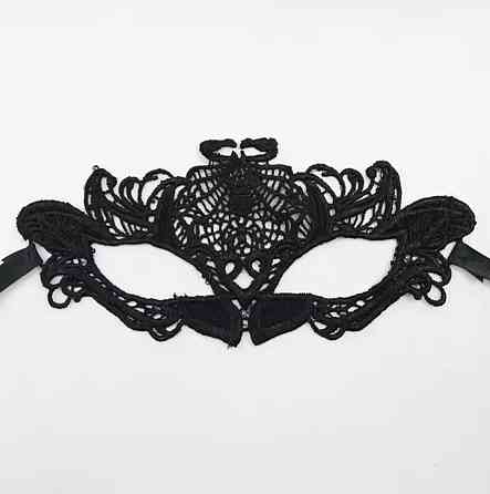 Маска для лица карнавальная Скорпион унисекс one size черный Киев