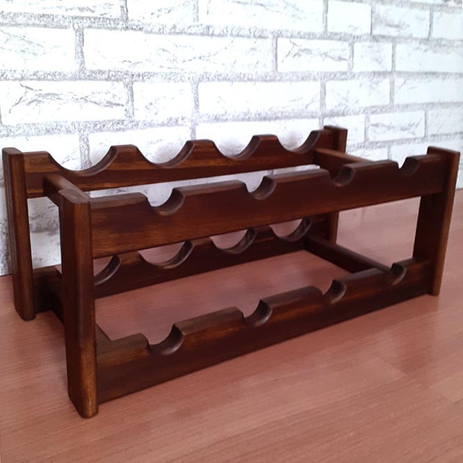 Настольная винная полка 