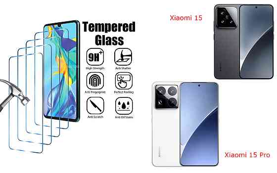 Захисне скло ArmorGlass для Xiaomi 15, Xiaomi 15 Pro – стійке до подряпин та ударів Київ