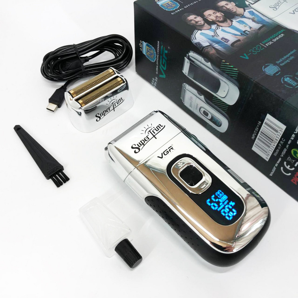 Электрическая бритва для качественного бритья VGR, Бритва портативная аккумуляторная YK-42 Львов - изображение 14