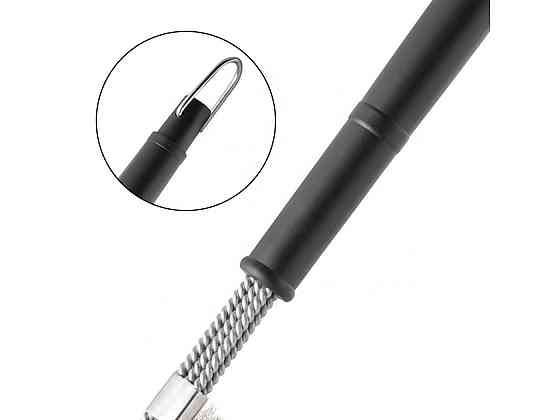 Щетка для гриля трехрядная 2в1 (щетка+скребок) GRILLI 777455 Код: 013097 Ровно