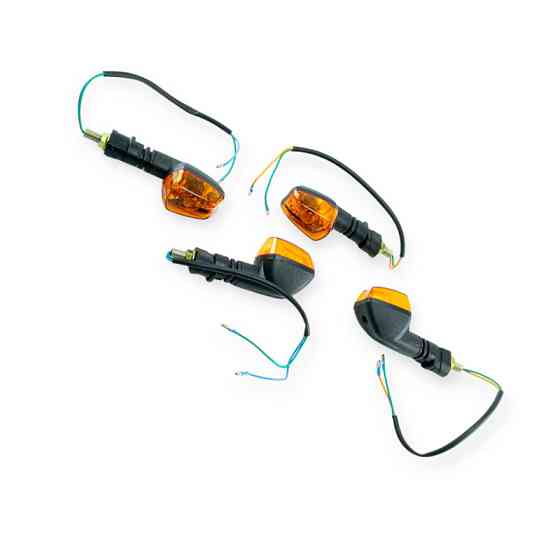 Поворот МІНІ 4шт кришталь затемнені мото Мукачево