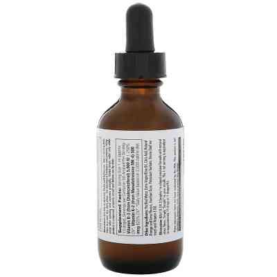 Вітамін KAL Вітамін D3 + K2, Vitamin D3 K2 Drop, цитрусовий смак, 59 мл. (CAL-41369) Вінниця