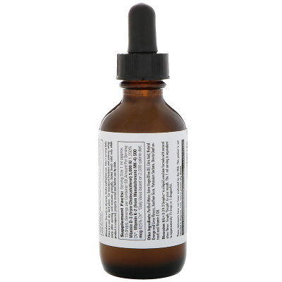 Вітамін KAL Вітамін D3 + K2, Vitamin D3 K2 Drop, цитрусовий смак, 59 мл. (CAL-41369) Вінниця - фото 2