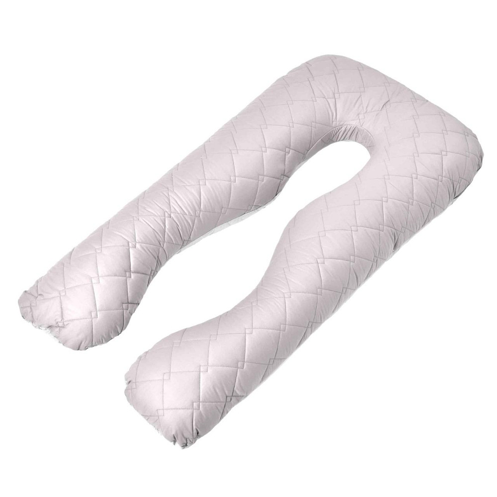 Подушка IDEIA П-подібна 140х75х20 см стібана для вагітних Чернівці - фото 1