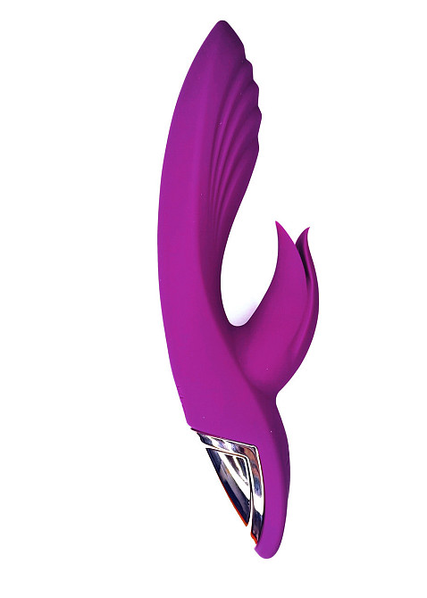 Стимулятор клітора та точки G "Kiss of desire", колір фіолетовий, 10 режимів вібрації, 3 режими швидкості Sex Aura Київ - фото 3
