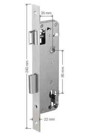 Корпус замка PES 35х85 Київ