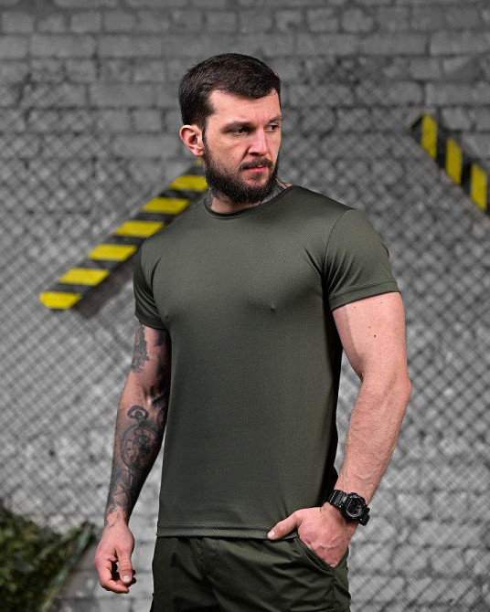 T-shirt veteran olive DL7241 Одеса - фото 3
