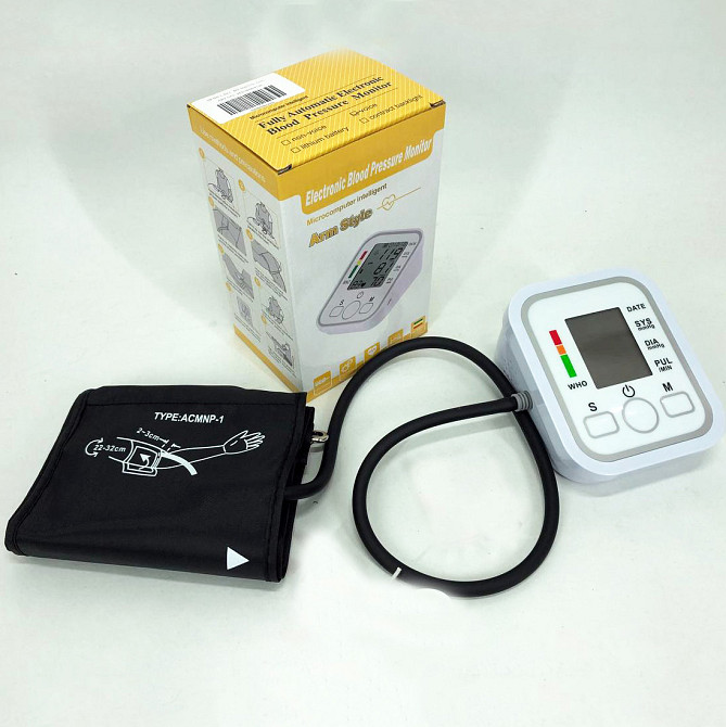 Тонометры для дома, Точный тонометр на плечо, Автоматические тонометры для измерения давления AG-69 Ивано-Франковск - изображение 9
