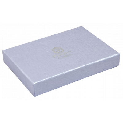 Ручка шариковая Langres с цепочкой Secret с кристаллами Синяя 0.7 мм Фиолетовый кор (LS.401021-07) Винница