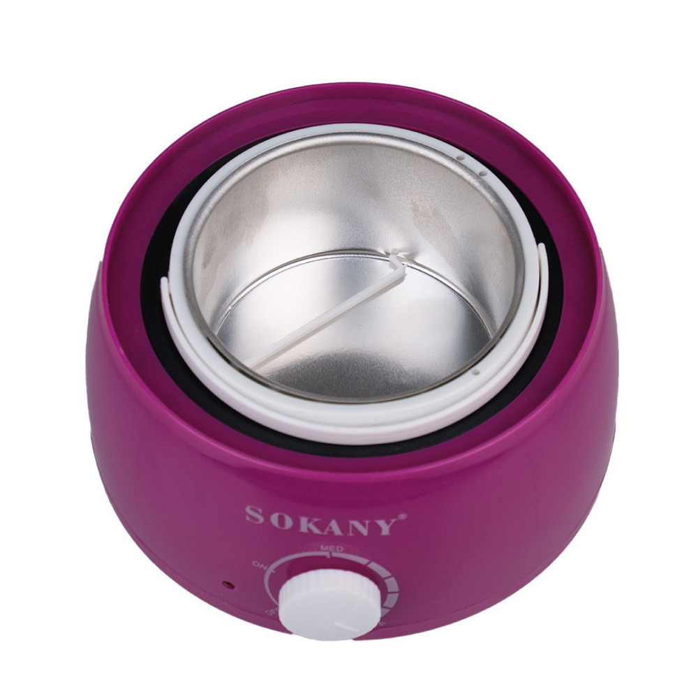 Воскоплав SOKANY SK-117 баночный с терморегулятором 500 мл фиолетовый Киев - изображение 4