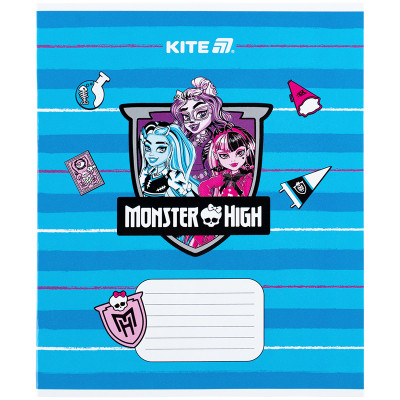 Тетрадь Kite Monster High, 12 листов, косая линия (MH25-235) Винница - изображение 4