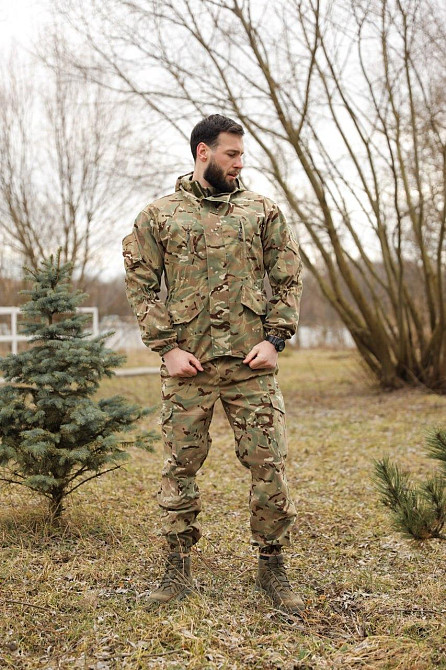 Літній військовий мультикам чоловічий костюм гірка матеріал рип стоп водонепроникний для ВСУ 50 Львів - фото 1