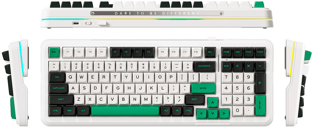 Клавіатура бездротова MCHOSE K99 Green (K99-2A) ( 27247 ) Харьков - изображение 2