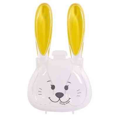 Набор детской посуды Baby Team вилка с ложкой в футляре (6115) Винница