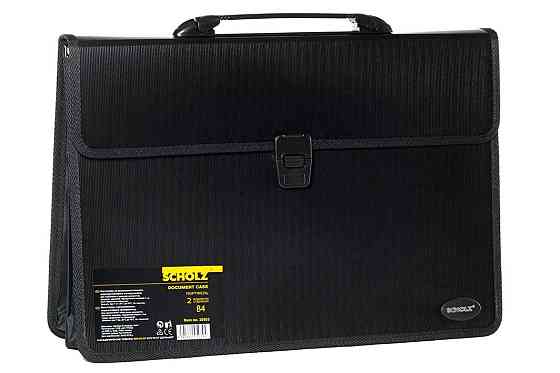 Портфель А4 "Scholz" 2 відділення чорний, 10503-09SCH, шт Київ