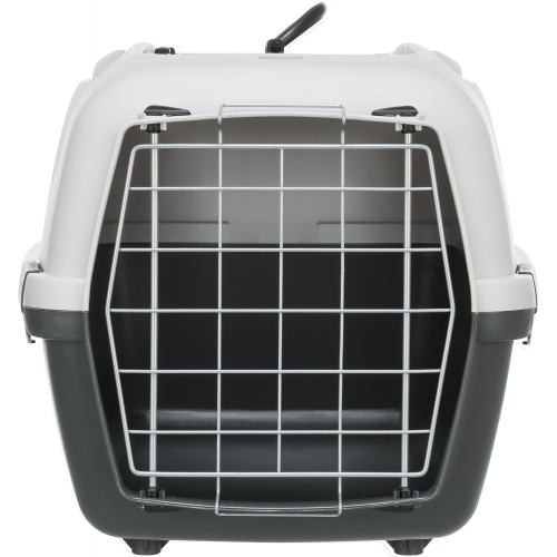 Контейнер-переноска Trixie для собак и кошек Capri 3 Open Top весом до 12 кг серая пластик размер S 40x38x61 см Киев - изображение 4