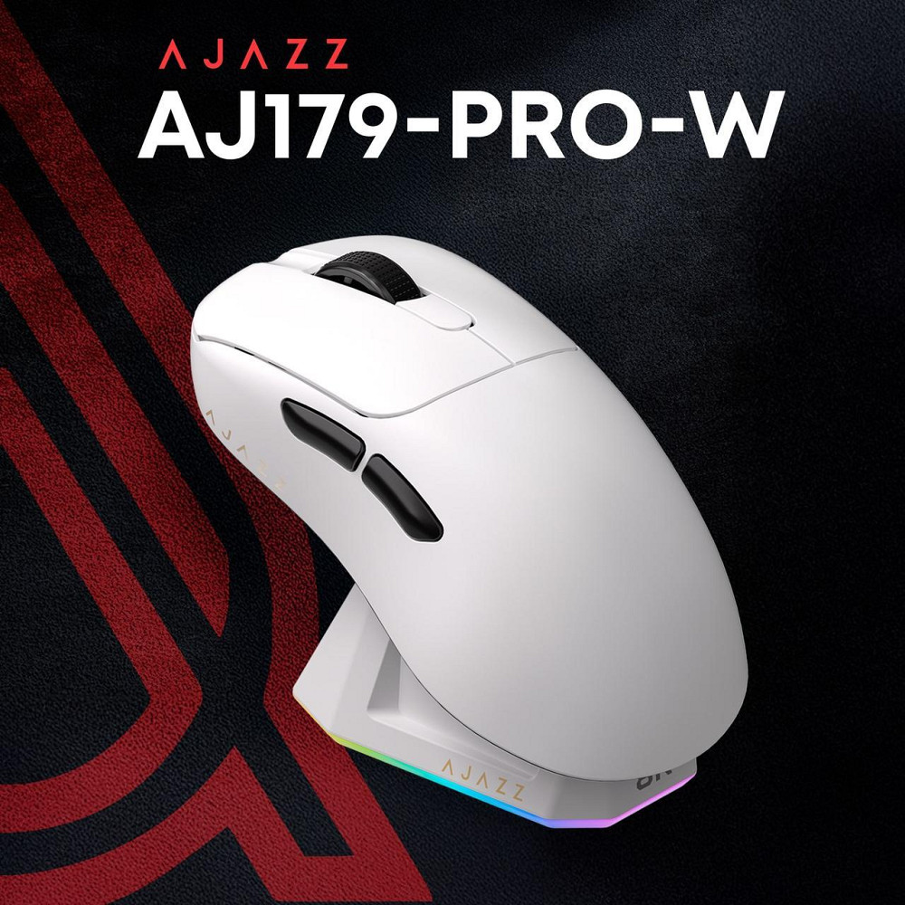 Миша бездротова Ajazz AJ179Pro White (AJ179-PRO-W) ( Білий ) Харьков - изображение 10