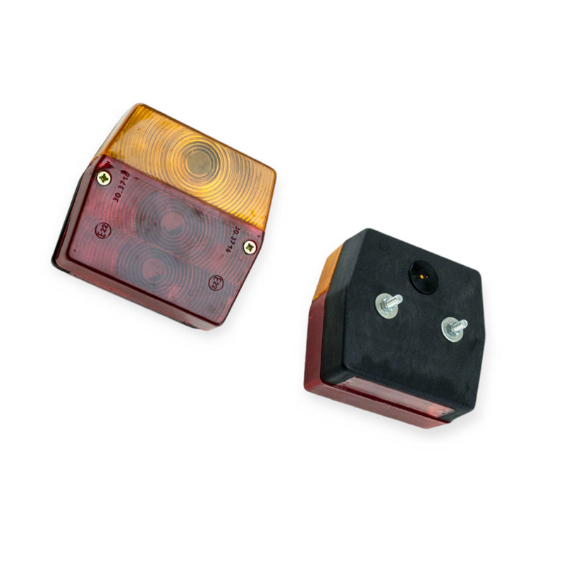 Фонарь (квадратный) польский Ф-400 (к-кт 2 шт) прицепа Мукачево - изображение 1