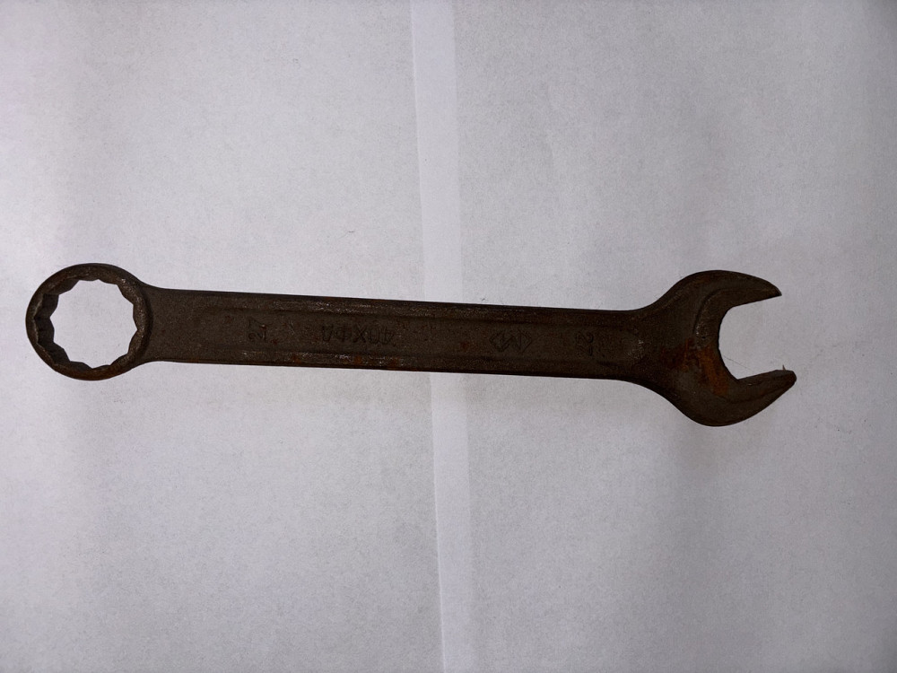 Ключ рожково-накидной 27 мм. СССР. Харьков - изображение 1