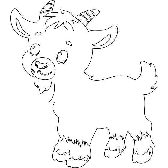 Розпис по полотну "Козенятко" 15106-AC 25х30 см Вінниця