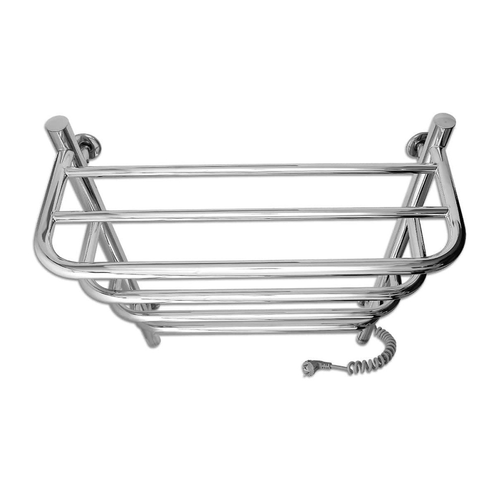 Электрический полотенцесушитель Laris Стандарт П5 500Х660 Э с полкой (правое подкл.) Киев - изображение 4