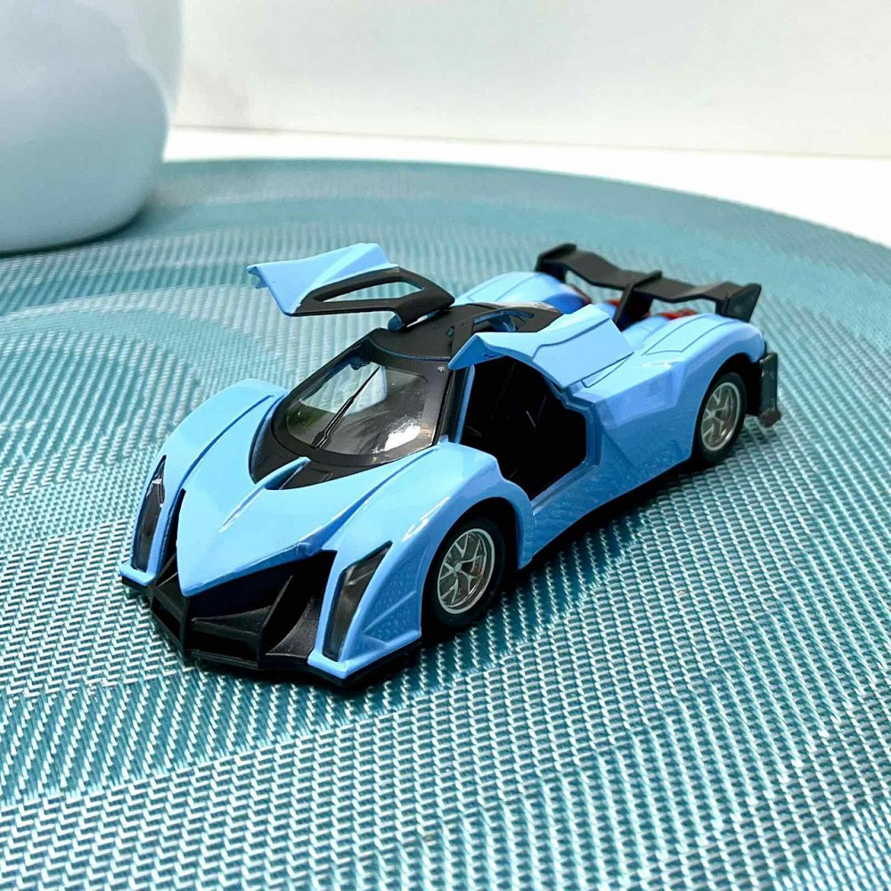 Трейлер з машинками світлові та звукові ефекти масштаб 1:24 Білий (53522-46) Чернигов - изображение 8