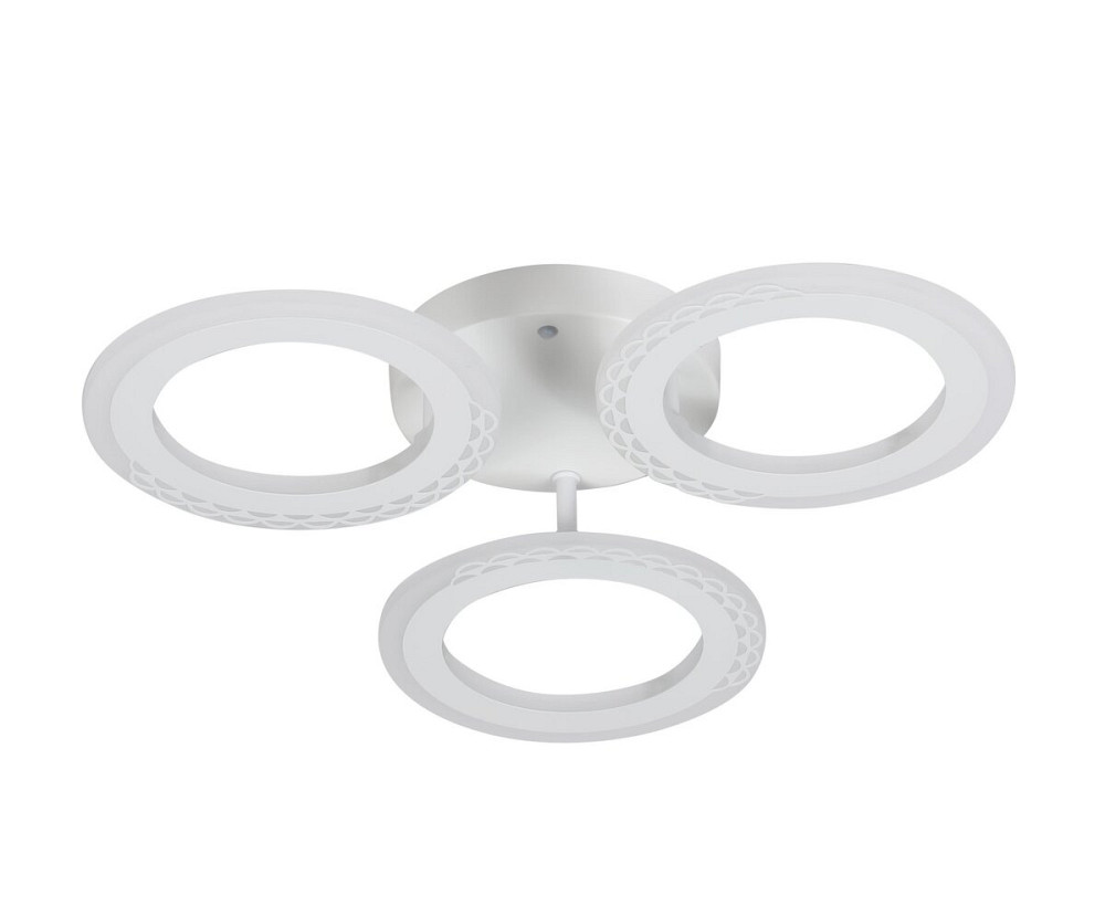 VALESO Світлодіодна люстра VALESO G 2701/3 Білий 48W Коломия - фото 6