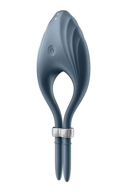 Ерекційне віброкільце-ласо Satisfyer Duelist Dark Blue, 10 режимів, потужний мотор Sex Aura Київ - фото 4