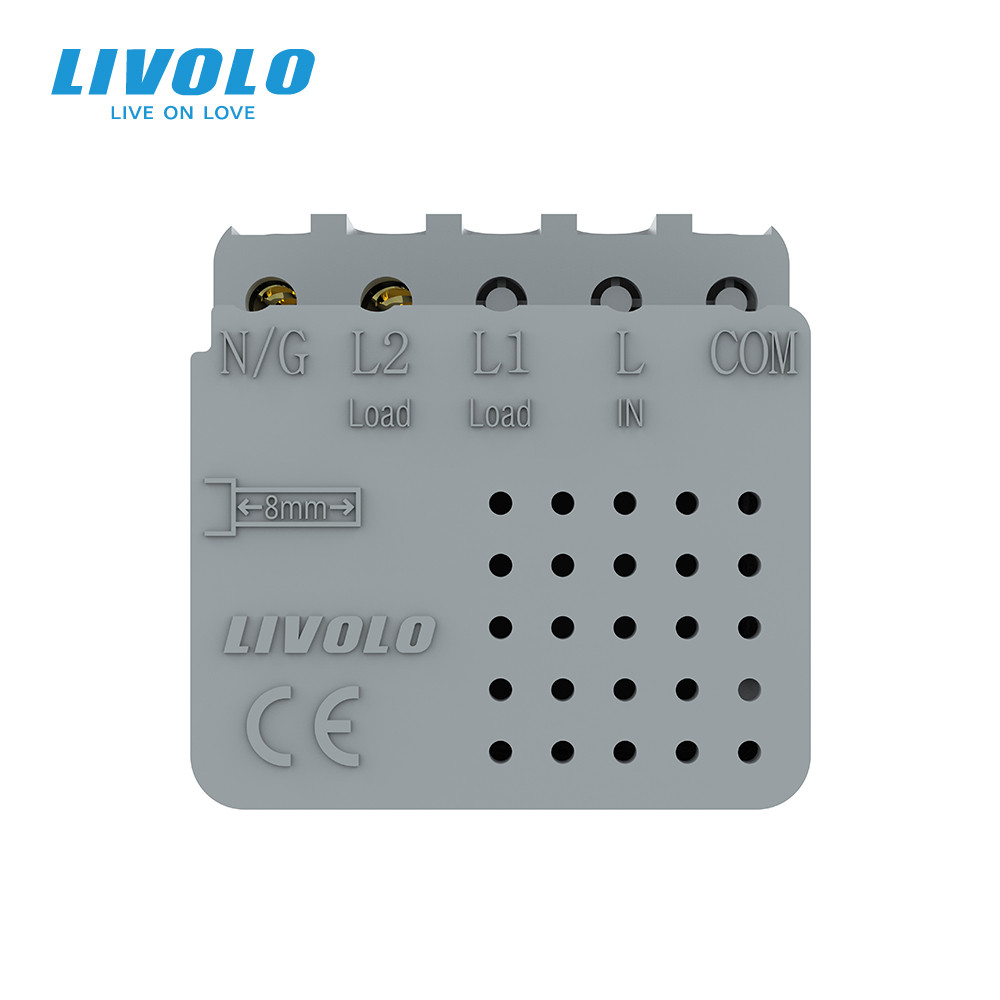 LIVOLO Розетка LIVOLO USB-A + USB-C PD 36Вт, золота, швидке заряджання, Power Delivery QC 3.0, Коломия - фото 9