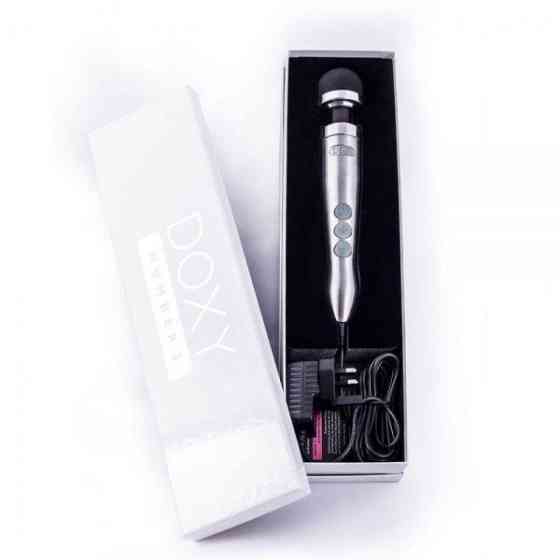 Вибромассажер-Микрофон DOXY Number 3 Satin Finish, Silver Sex Aura Киев