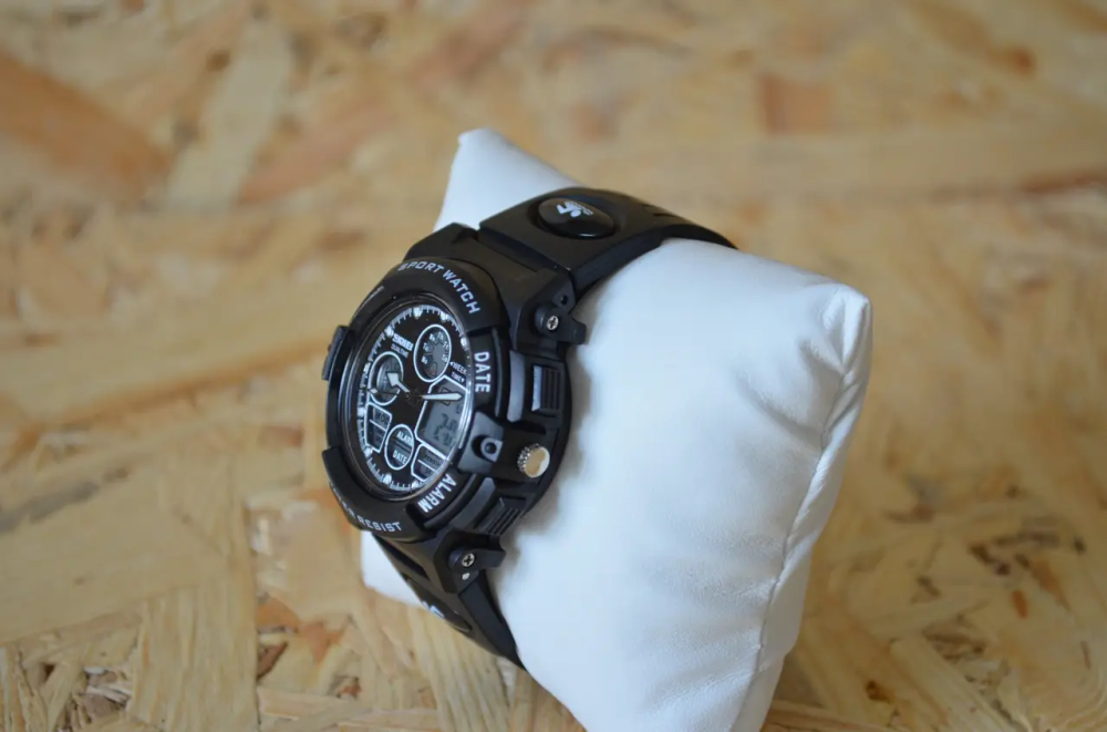 Детские спортивные наручные часы Skmei 1163 (Черные) Винница - изображение 8